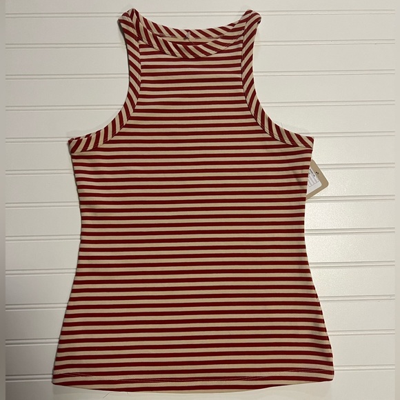 NEW‼️Maeve by Anthropologie Ribbed Tank -Ceder MEDIUM - Picture 3 of 8